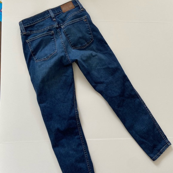 MADEWELL | High Riser Skinny Skinny Crop, Bayview - Picture 5 of 8